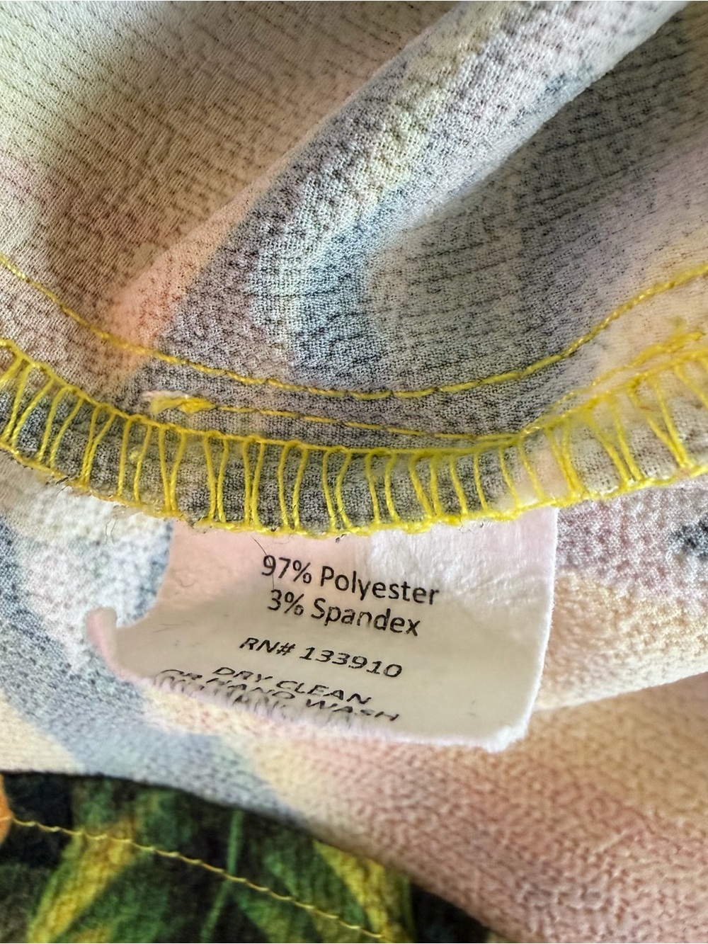 Show Me Your Mumu Size S Lemon Print Spaghetti Strap Romper - Yellow Green - Picture 6 of 7